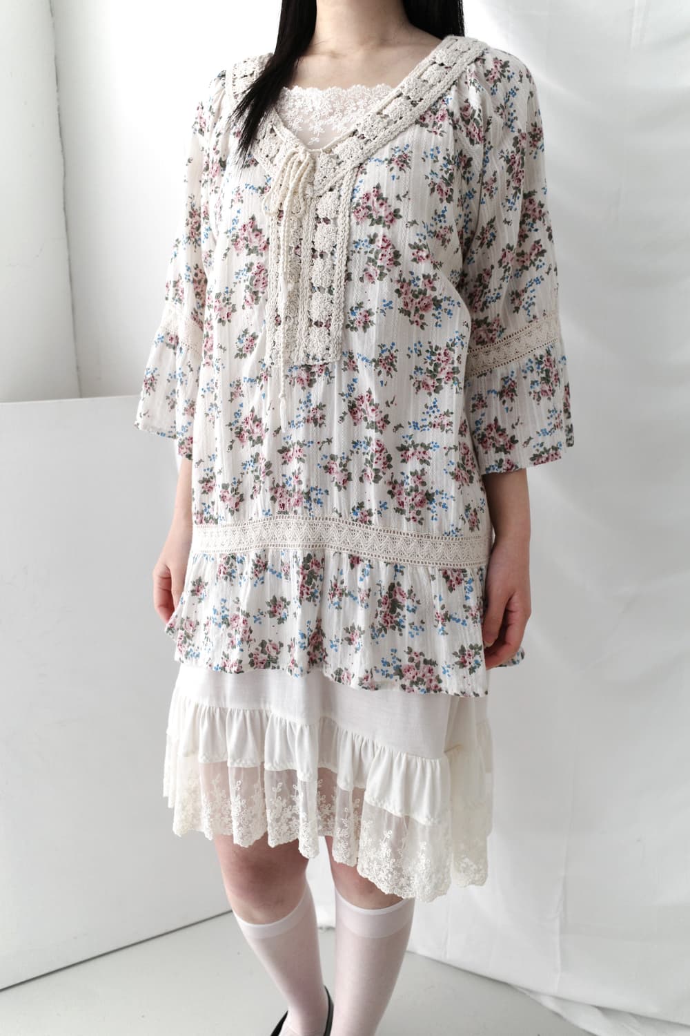 flower crochet blouse (set) 상품이미지6