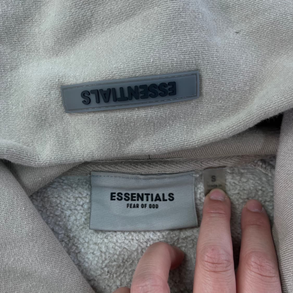 100 피오갓 빅로고 후드티 상품이미지3