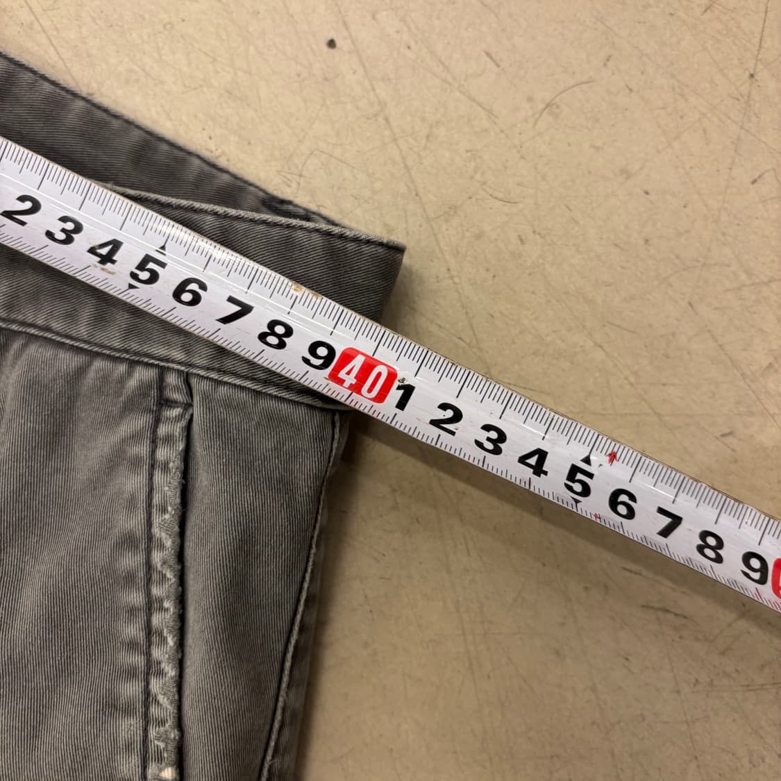 디키즈 그레이 코튼 팬츠 상품이미지5