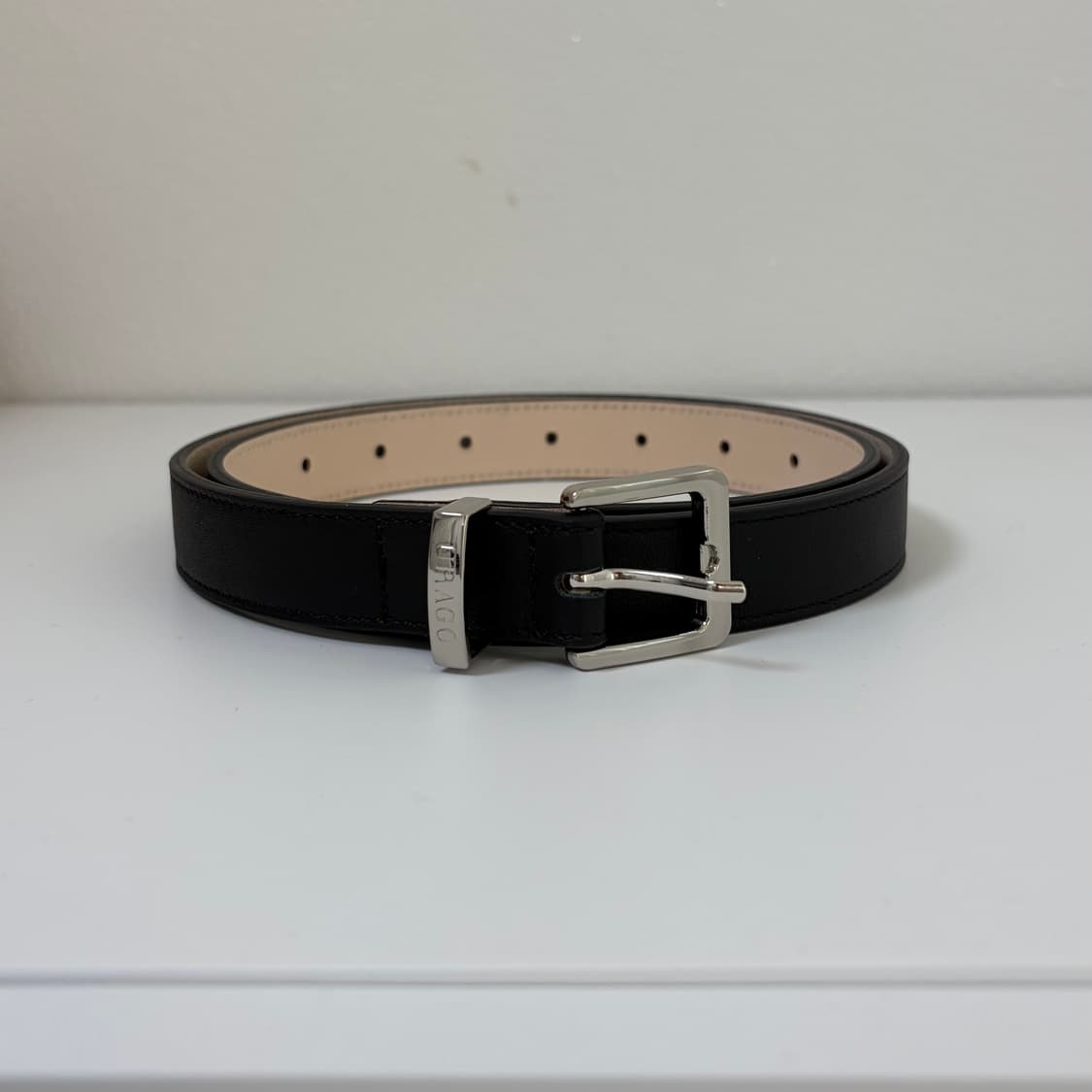 유라고 소가죽 벨트 22mm 상품이미지6