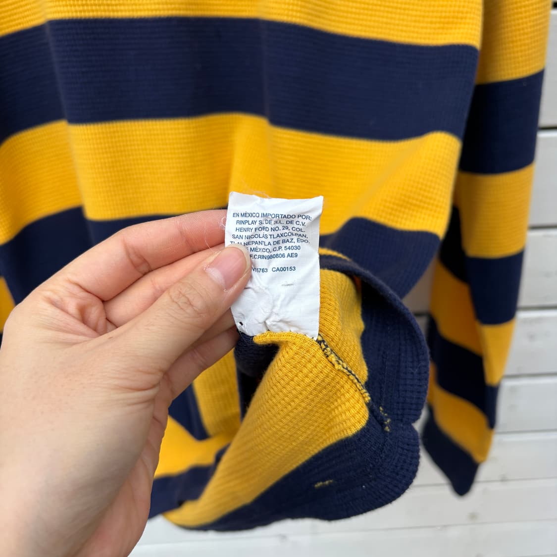 Polo 폴로 스트라이프 와플티 롱슬리브 상품이미지6