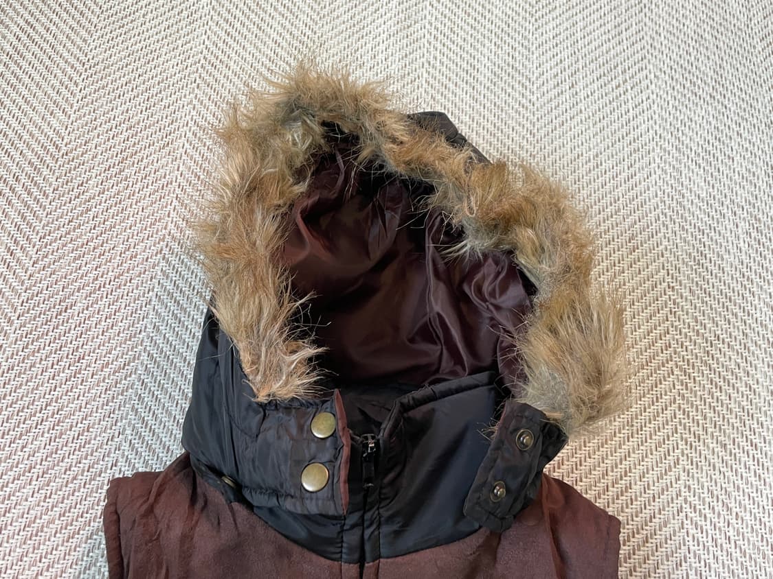 빈티지 퍼 후디 베스트  goa lgb J03258 상품이미지3