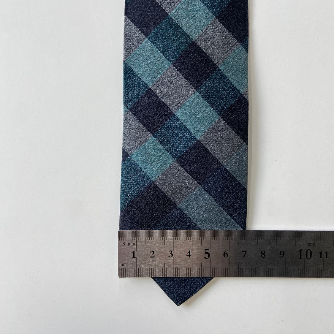 버버리 체크 신형라벨 명품 정품 넥타이 (Burberry) 상품이미지8