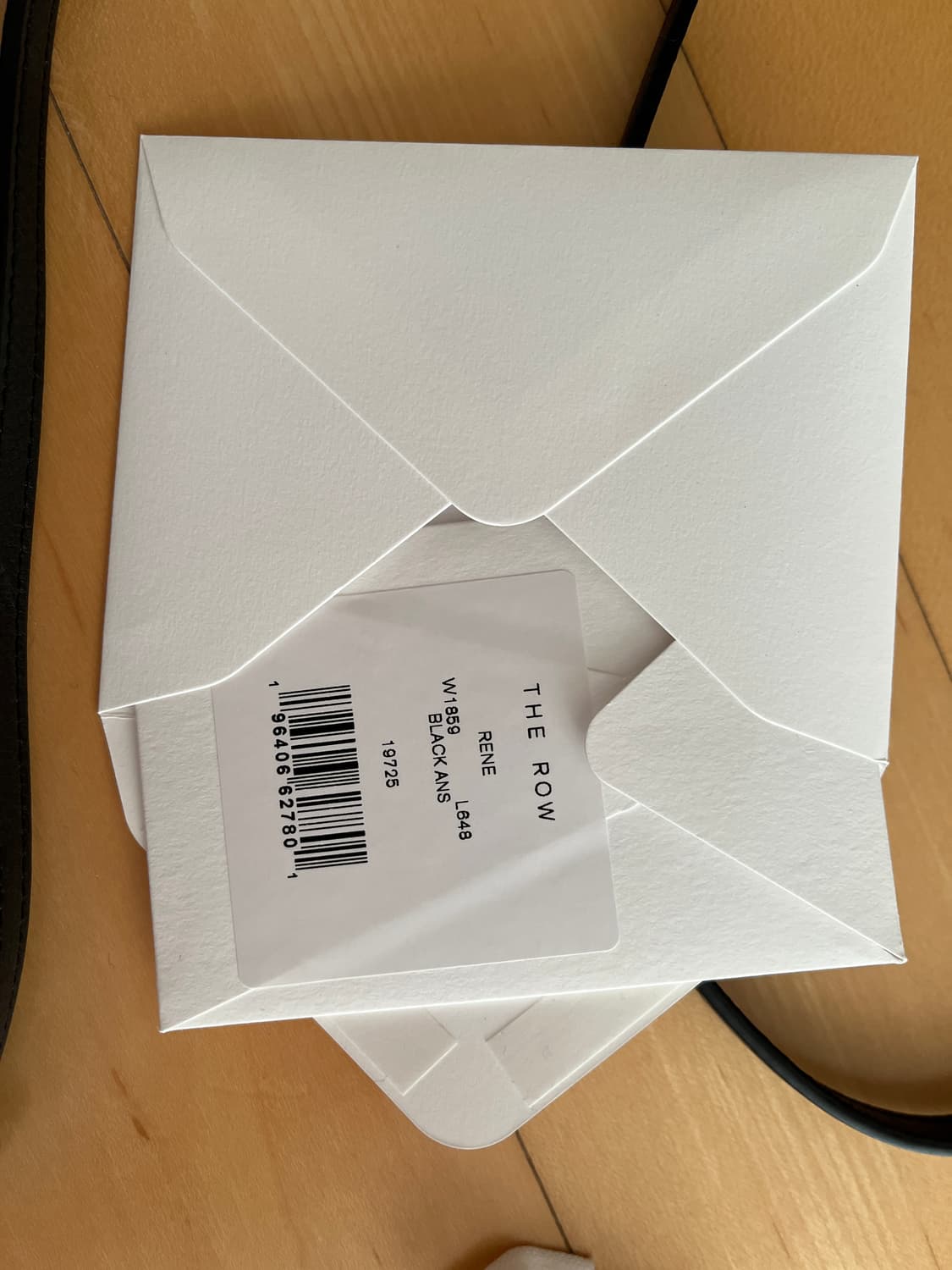 더로우 The row 가죽 크로스백 블랙 rene 신상품 상품이미지5