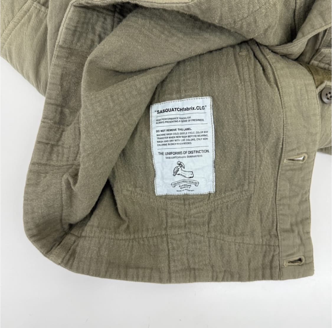 사스콰치패브릭스 밀리터리 셔츠 자켓 상품이미지3