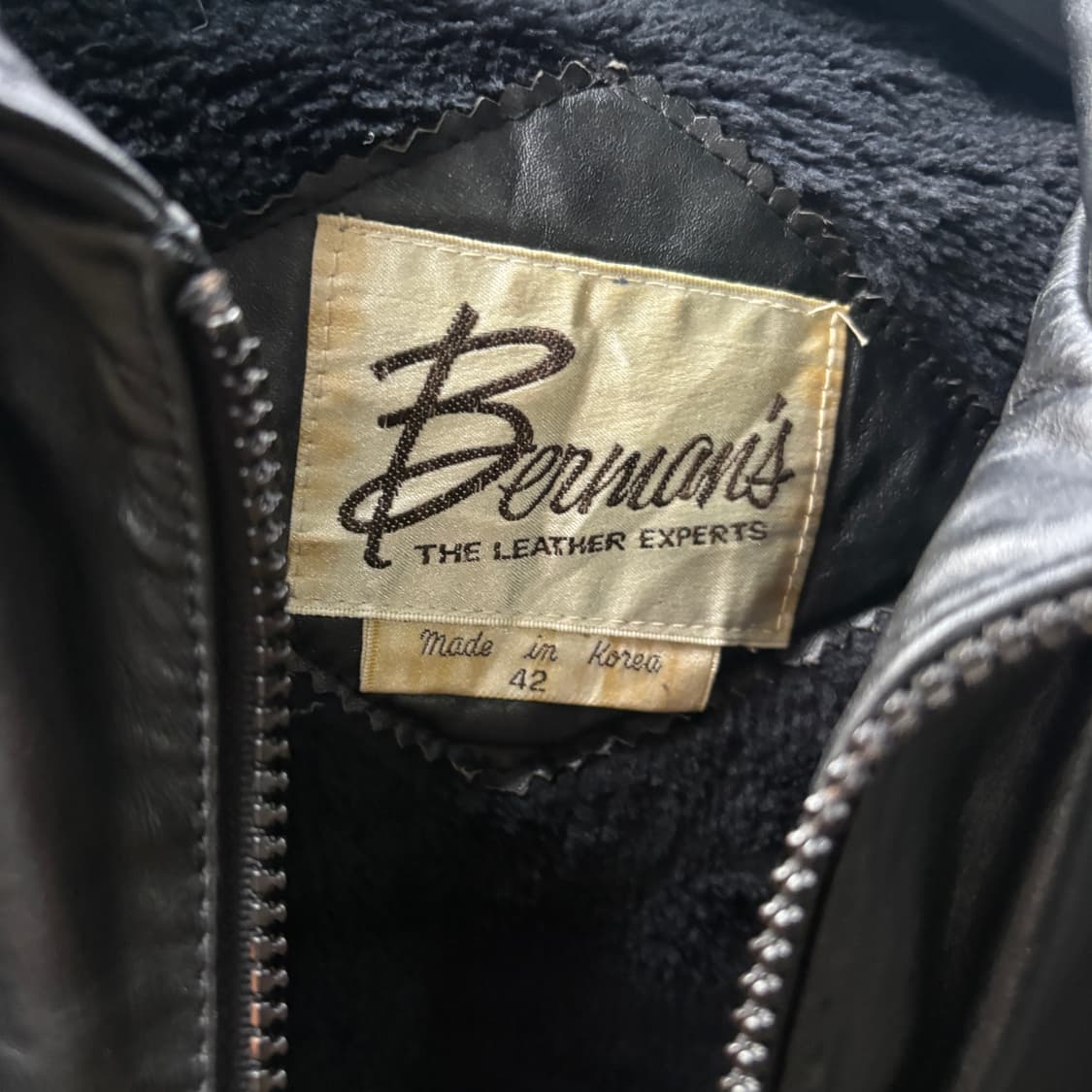 70’s Bermans 레더봄버자켓 40 상품이미지3