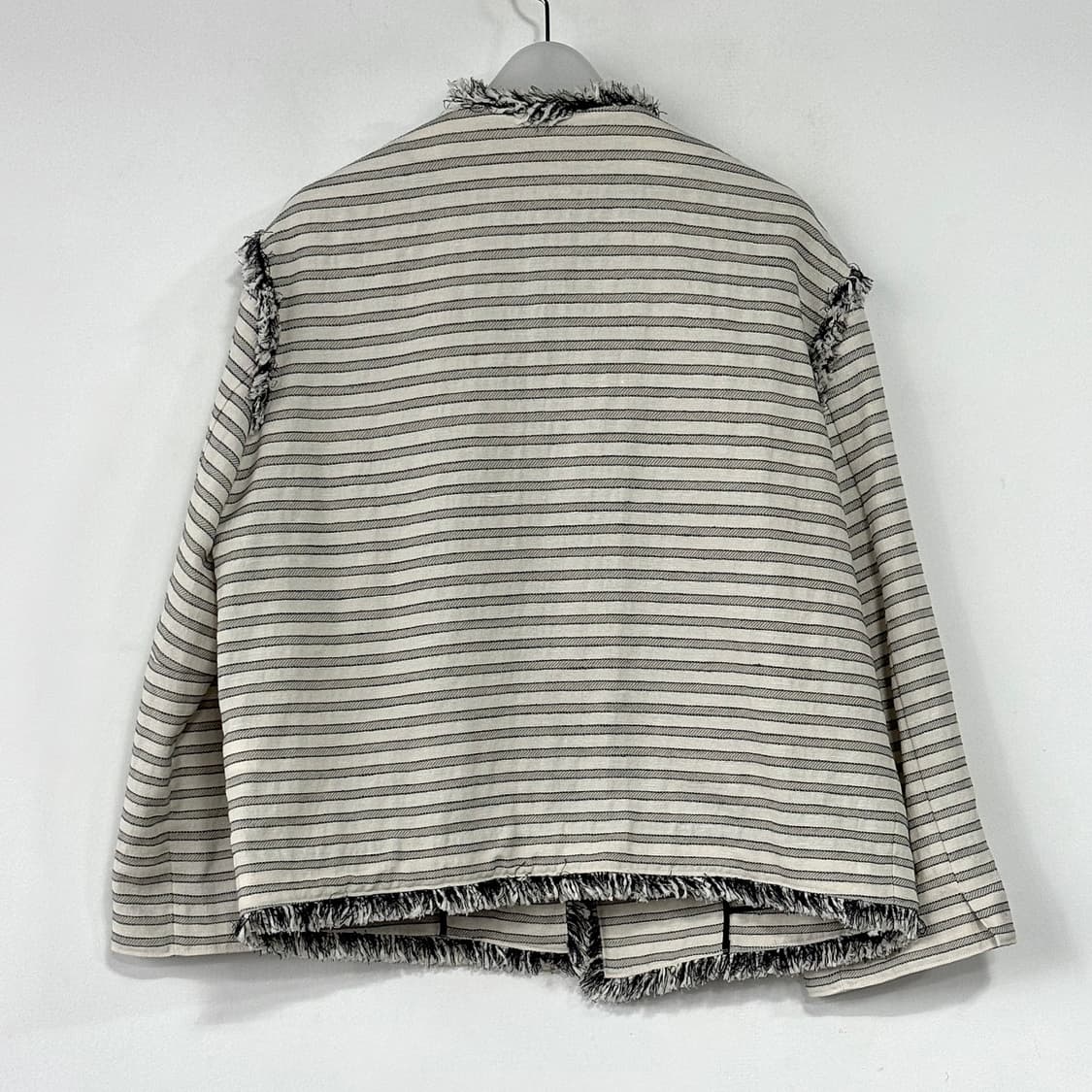 랑방컬렉션 프린지 디테일 린넨 자켓 상품이미지5