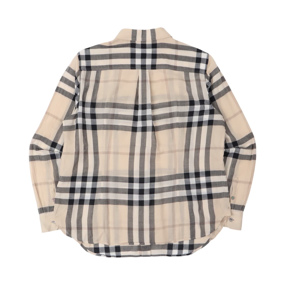 버버리 런던 잉글랜드 투포켓 노바체크 셔츠 상품이미지4