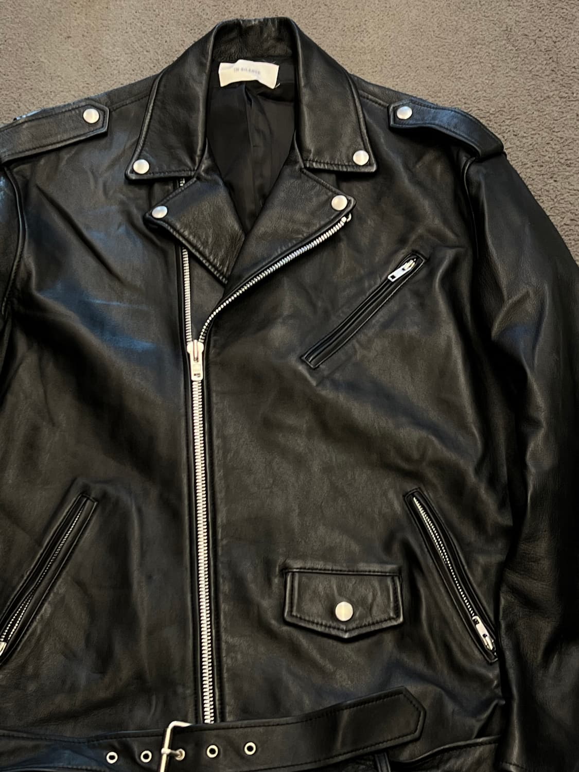 인사일런스 양가죽 라이더자켓 처분  상품이미지2