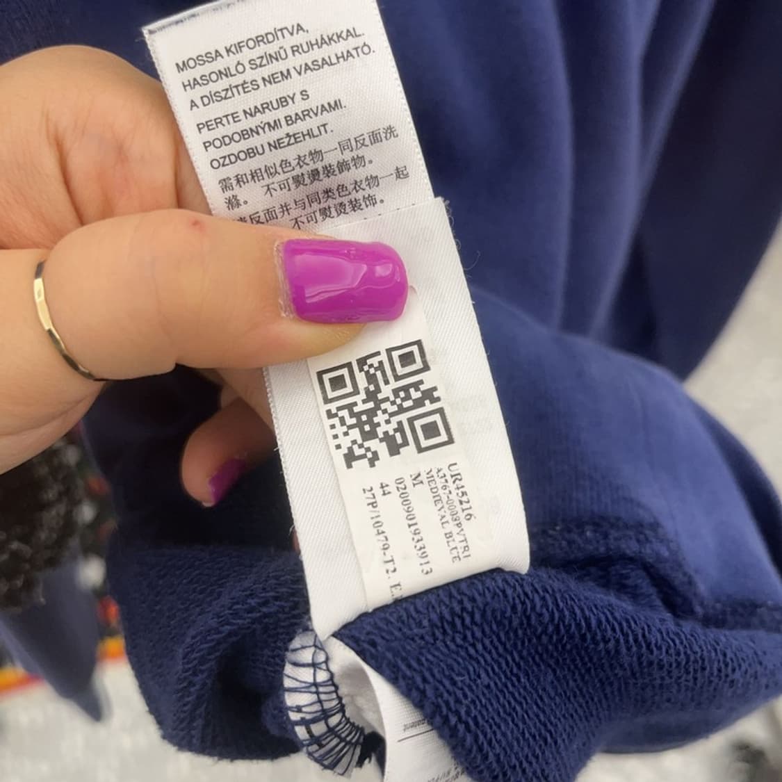 리바이스 올드스쿨 빈티지 레트로 골드탭 프린팅 후드티 M C06745 상품이미지7