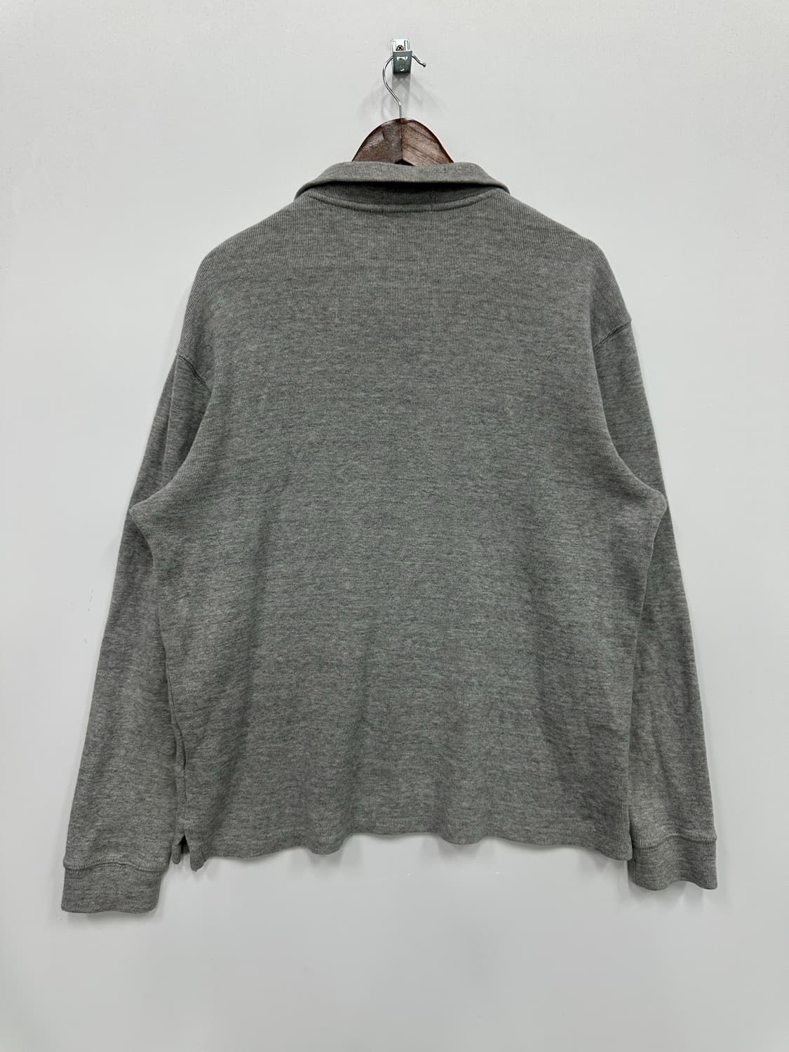 폴로 그레이 니트 반집업  상품이미지5