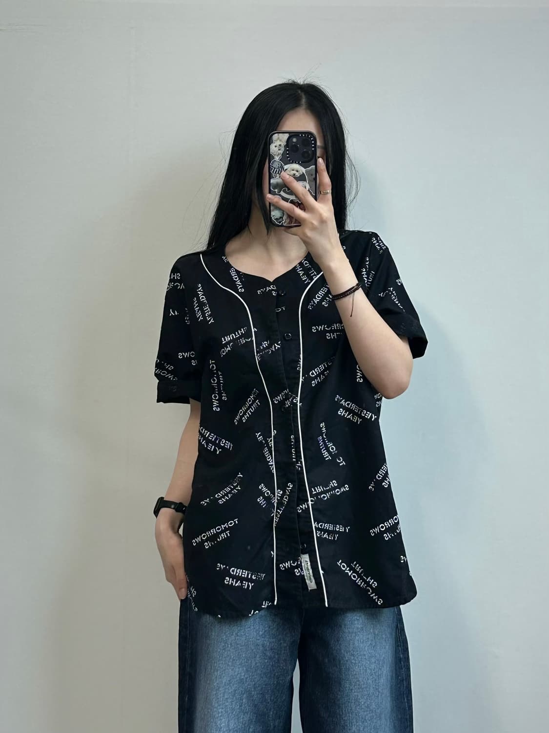 칼하트 wip 패턴 베이스볼 져지 상품이미지1