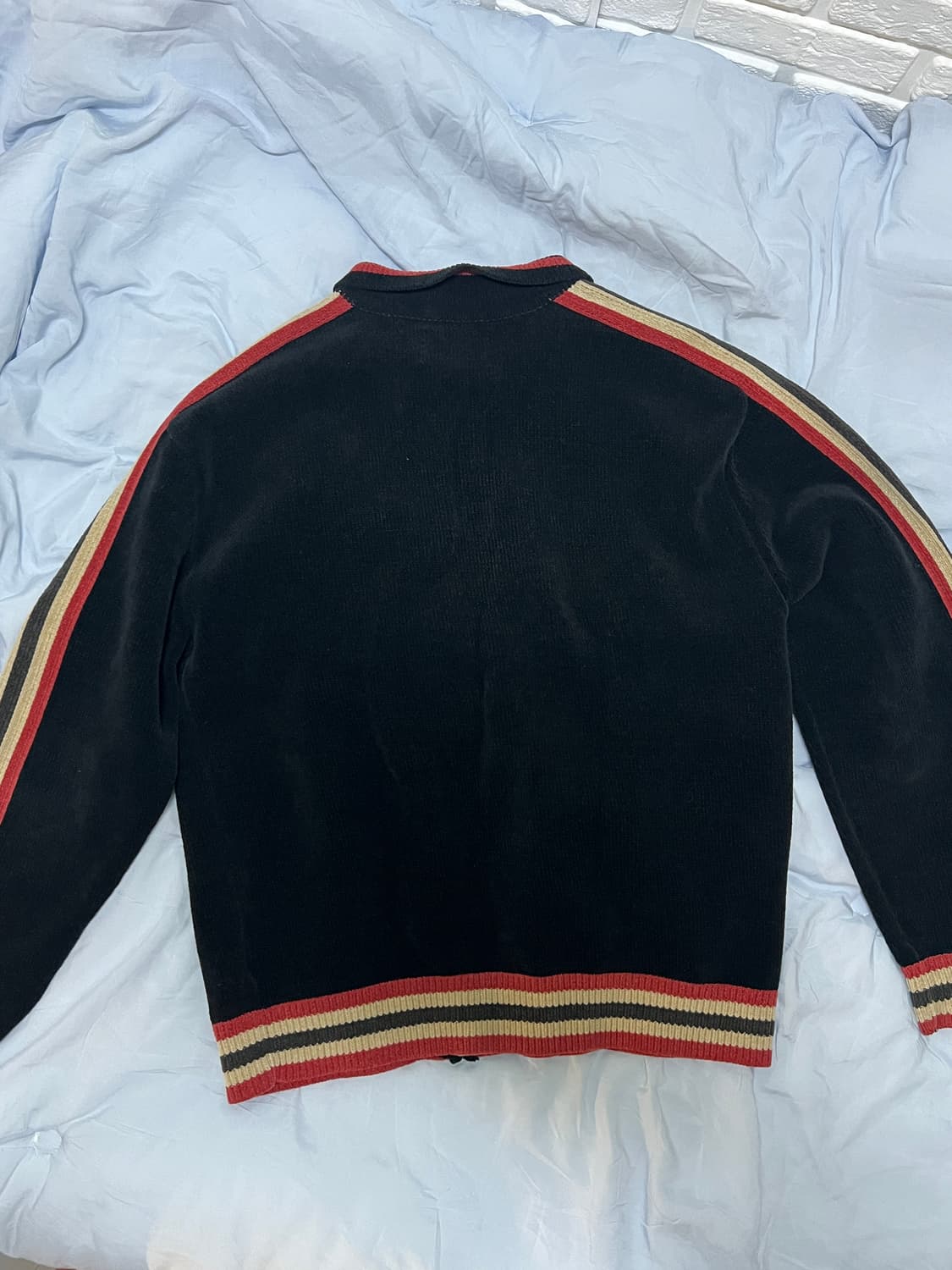 디즈이즈네버댓 골덴 니트집업 L사이즈 상품이미지2