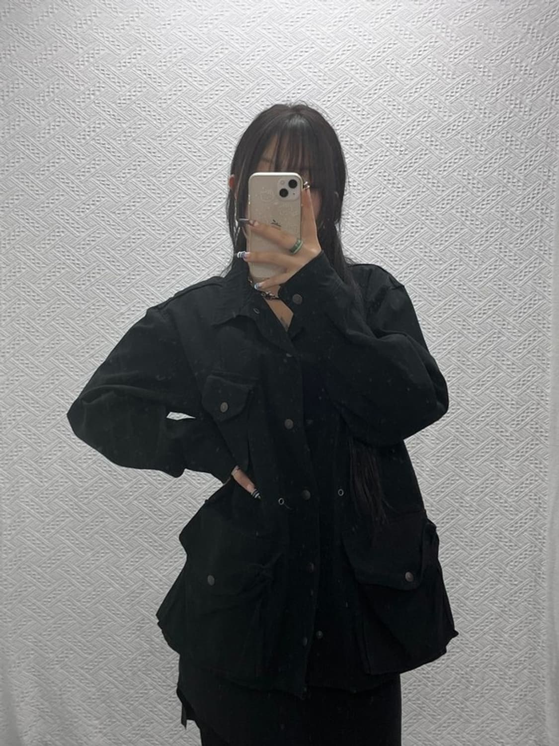 유니폼브릿지 캐주얼 멀티포켓 사파리 헌팅자켓 M C07846 상품이미지1