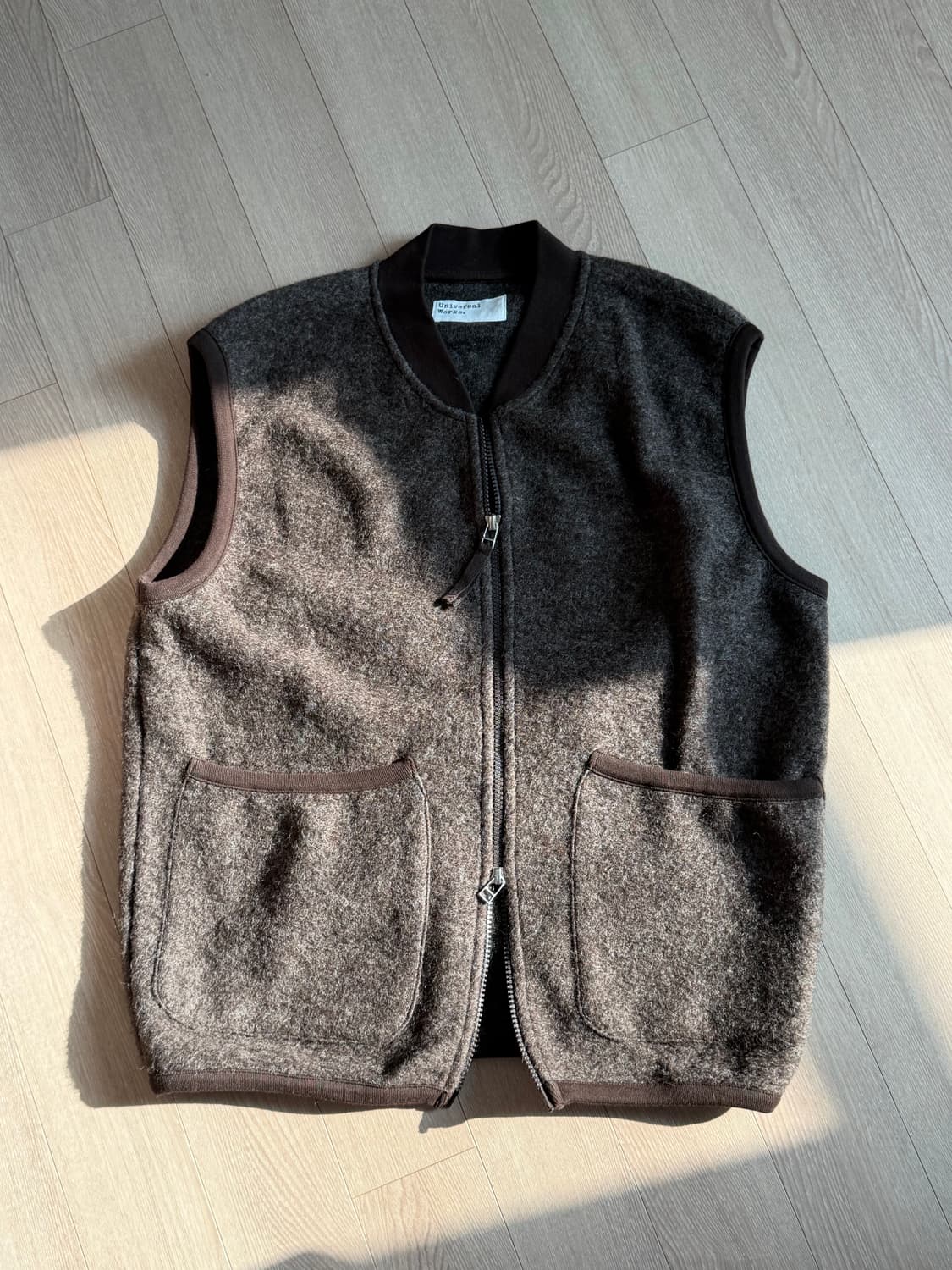 울 조끼 L 상품이미지5