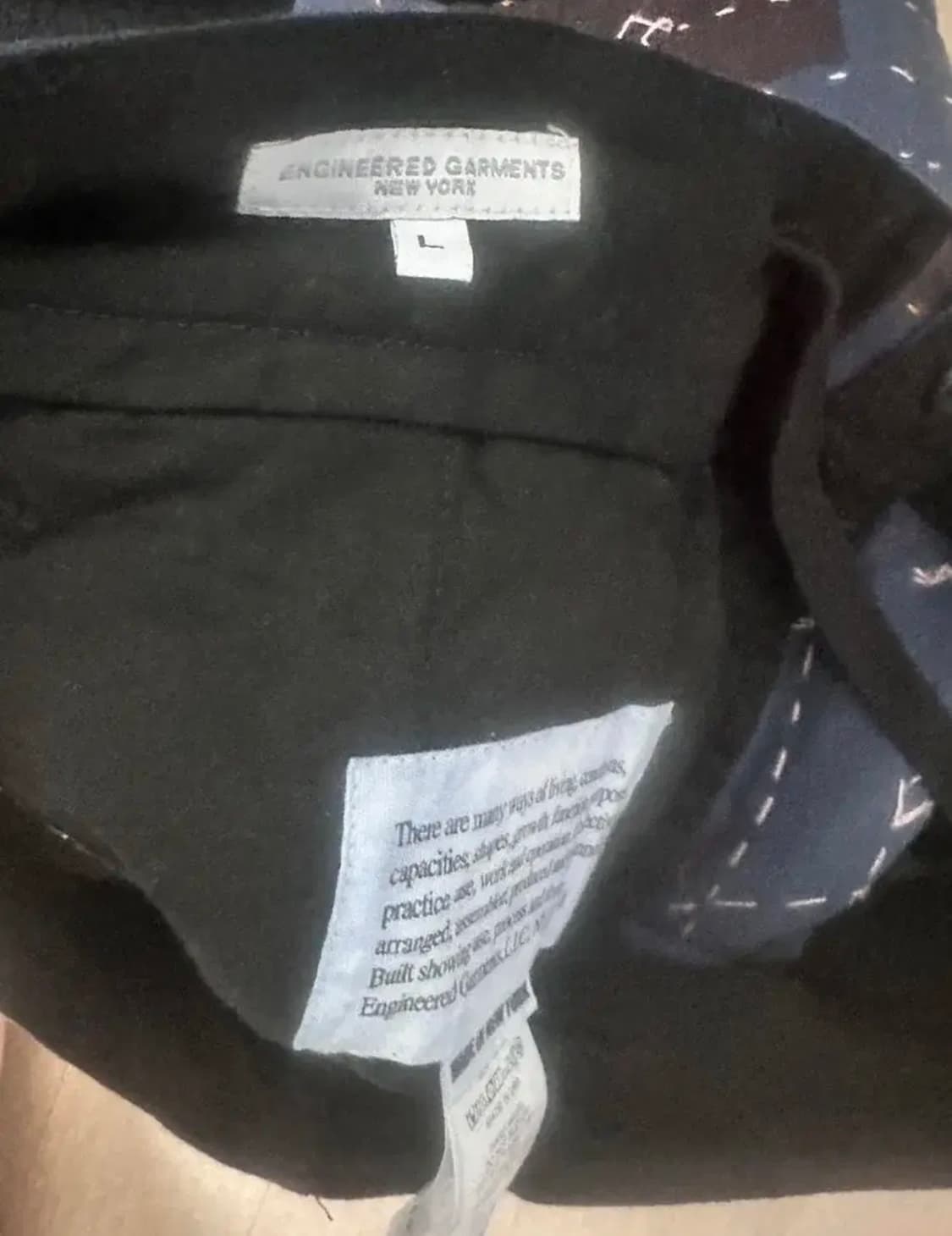 엔지니어드가먼츠 SQUARE HANDSTITCH CARLYLE PANTS 상품이미지3