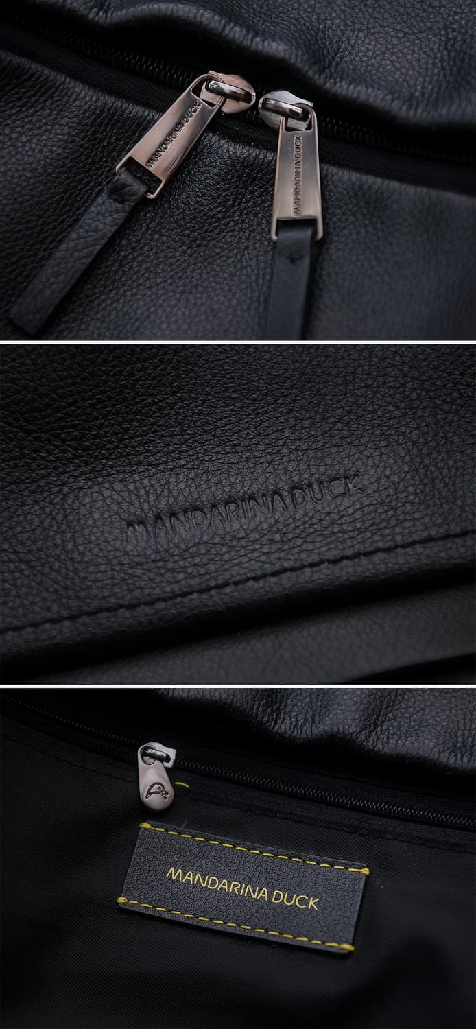 만다리나덕 사가도스 (SAC A DOS) 소프트 그레인 레더 백팩 상품이미지10