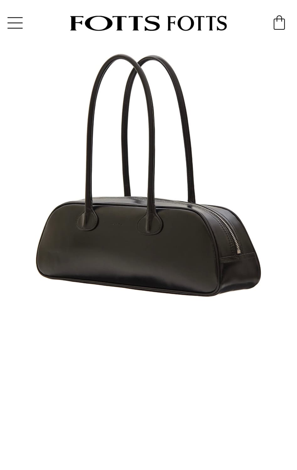 Fotts fotts BOWLING BAG / BLACK 포츠포츠 보울 상품이미지2