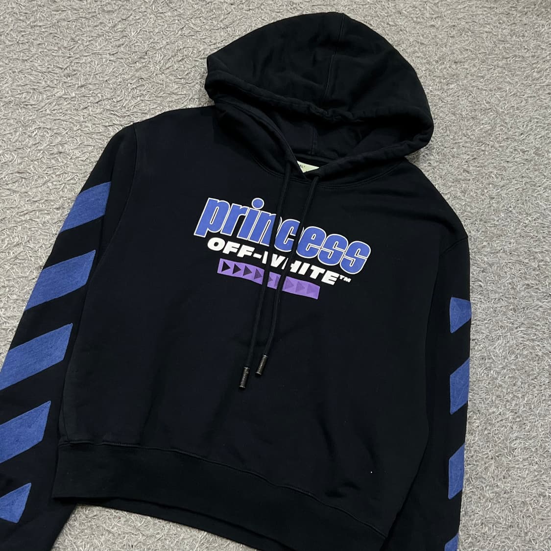 [우먼100] 오프화이트 후드티 상품이미지1