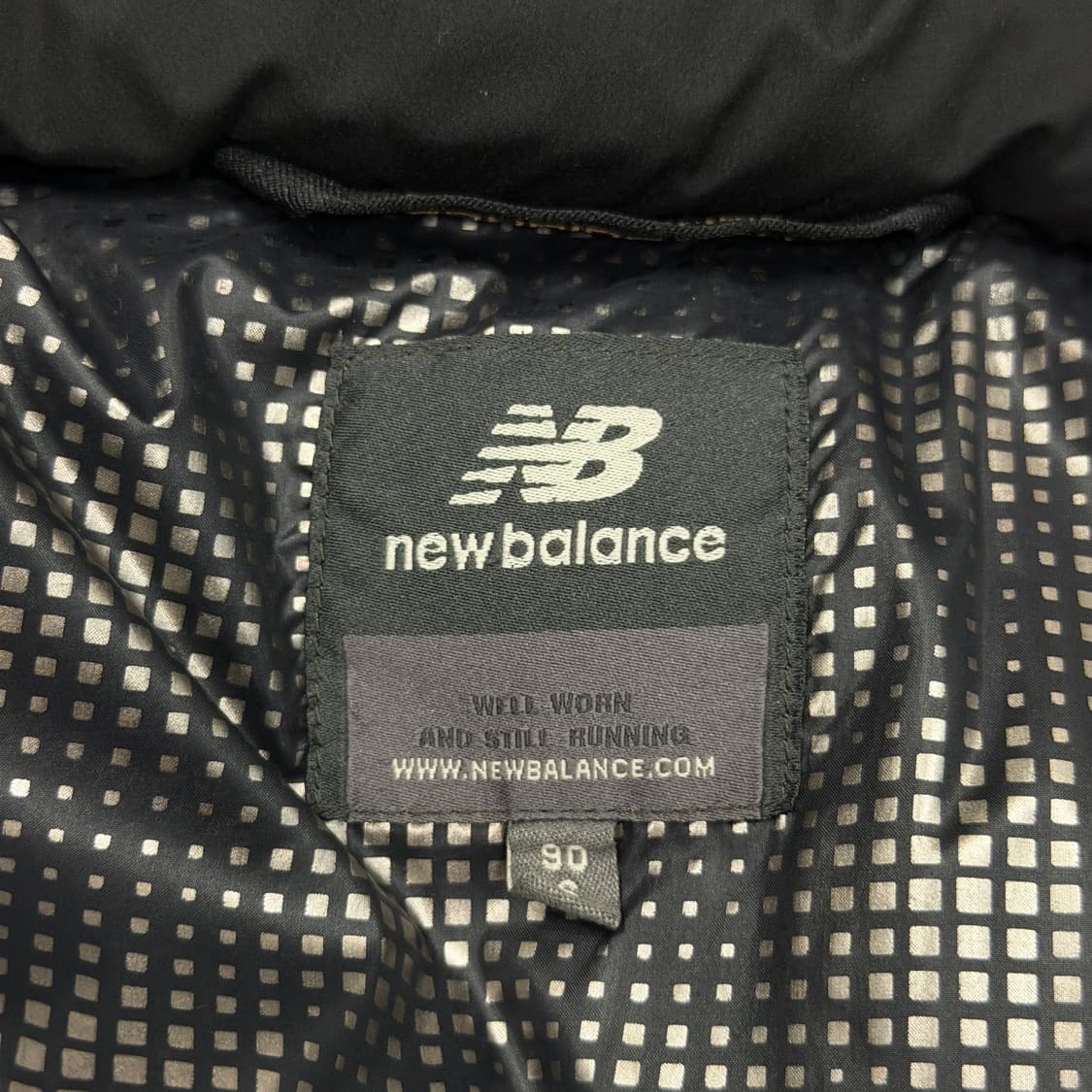 뉴발란스 UNI 액티브 구스 숏패딩 자켓 브라운 S 상품이미지8