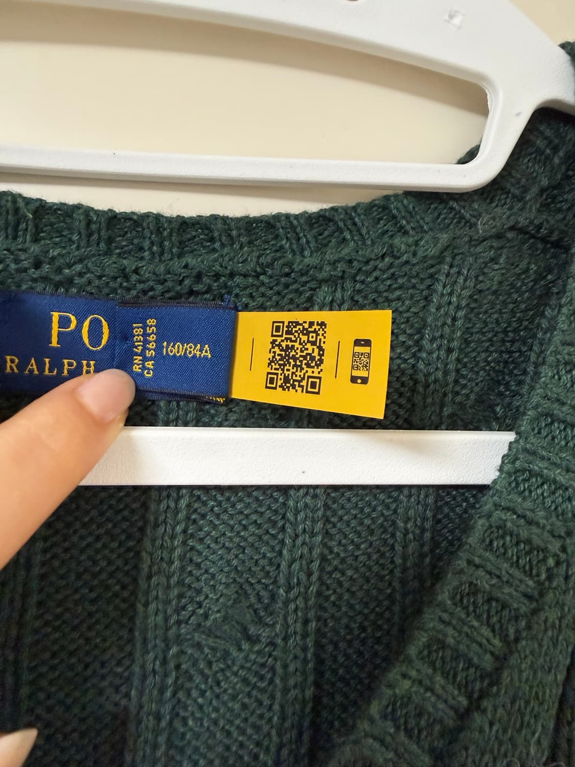 폴로 v넥 니트 상품이미지2