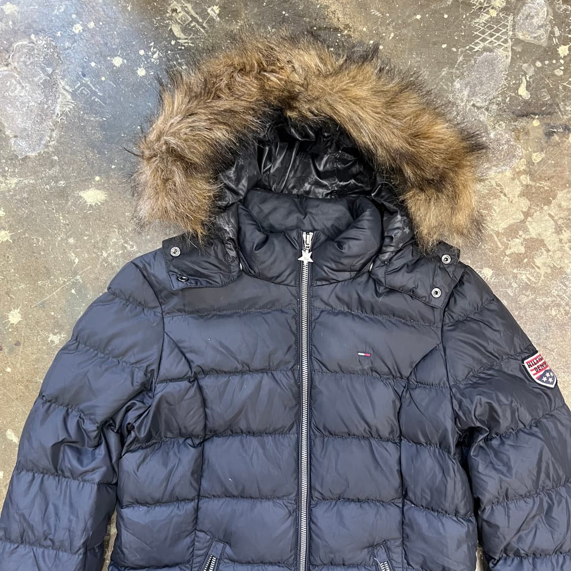 S) 타미힐피거 여성 덕다운 패딩점퍼 오리털 패딩 상품이미지2