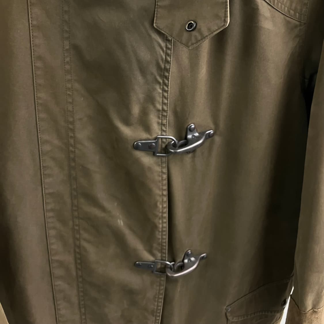 90s 폴로 랄프로렌 카키 파이어맨 자켓 L 상품이미지5