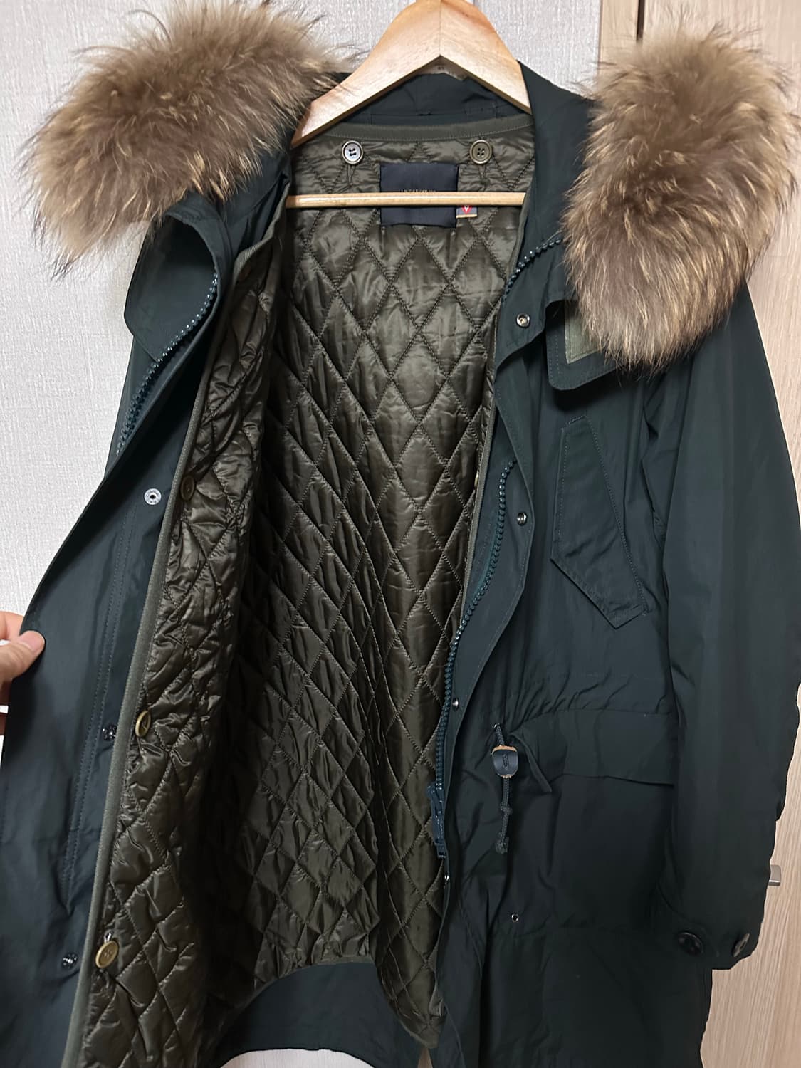 언더커버 15AW 슬래쉬 피쉬테일 파카 상품이미지4