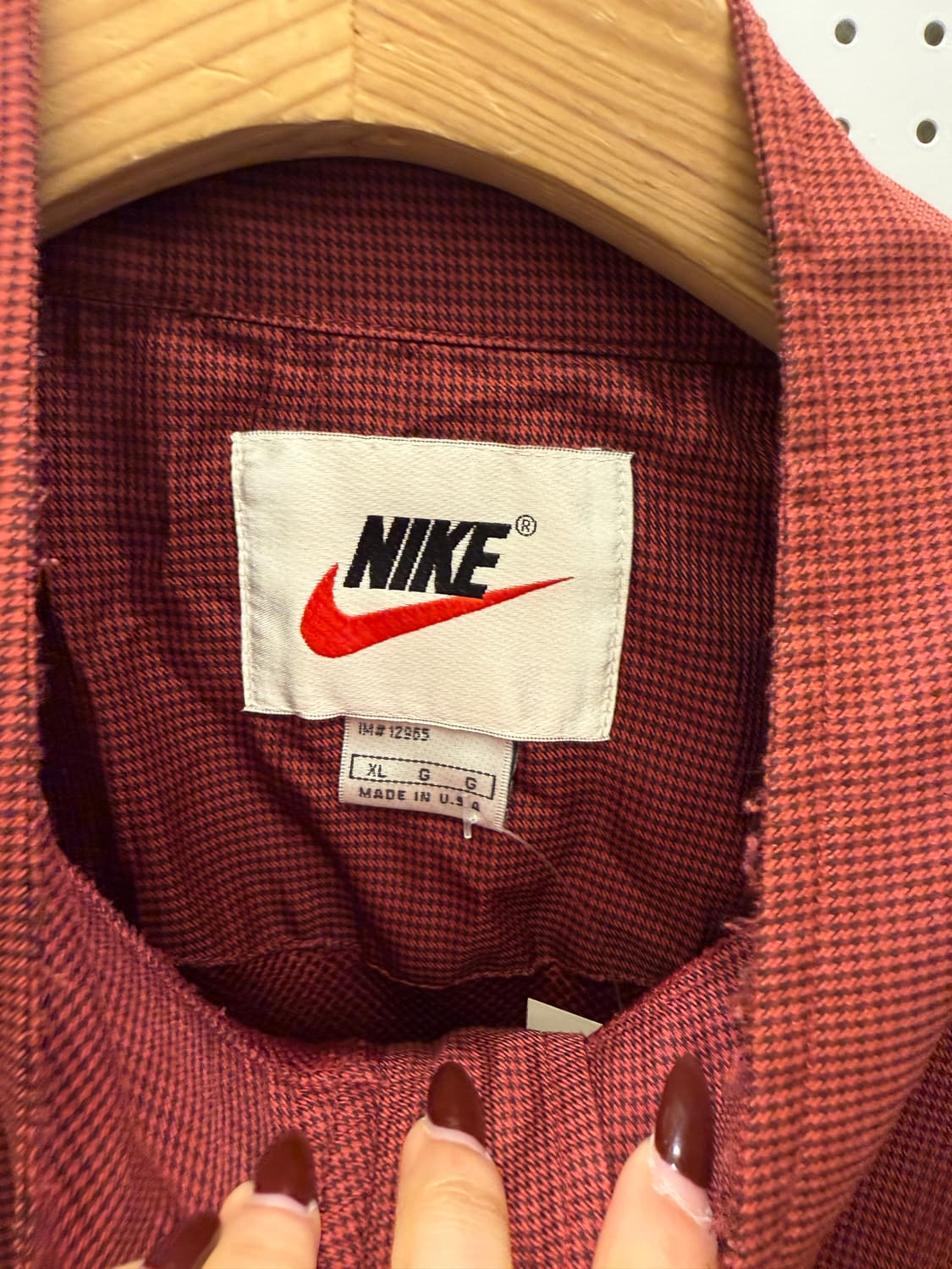 나이키 90s 미들 스우시 우븐 아노락 웜업 U1646 상품이미지5