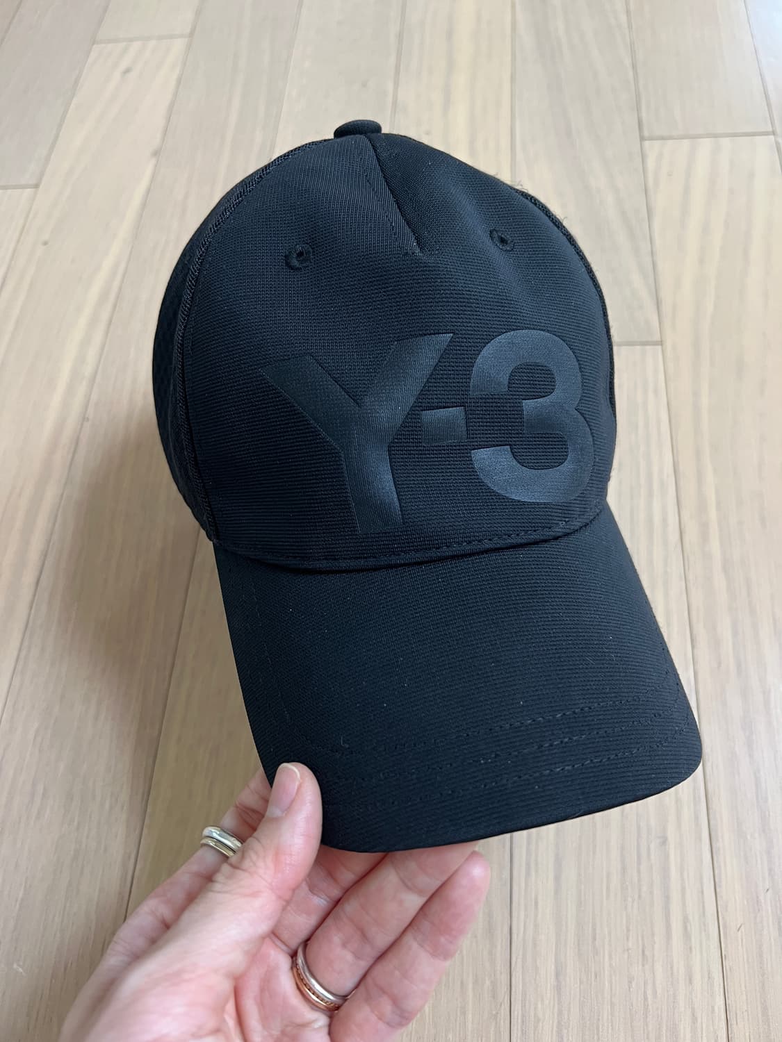 Y-3 (adidas Yohji Yamamoto) 블랙 메쉬 볼캡 상품이미지2