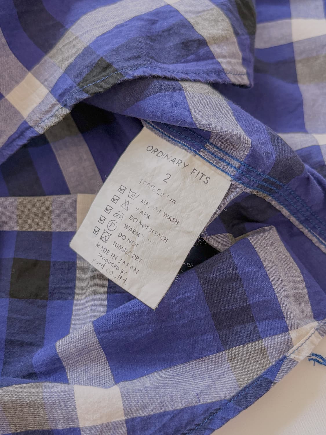 Ordinary fits cotton check shirt 상품이미지6