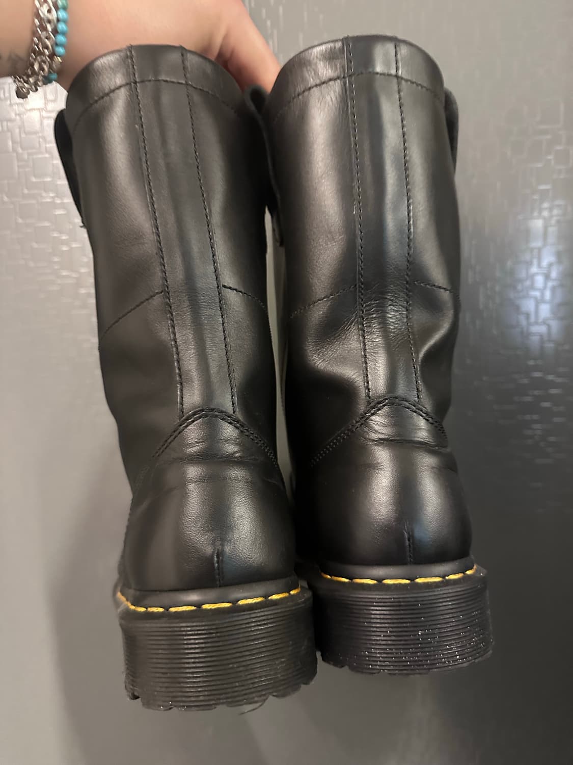 닥터마틴 스투시 블랙 UK 8 상품이미지3