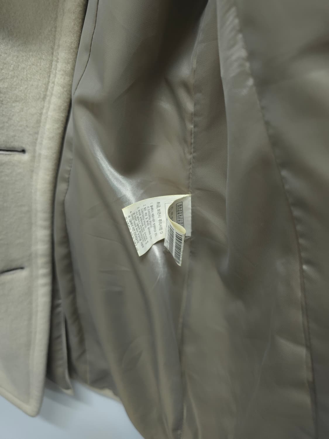 96 아이보리 울 코트 상품이미지9