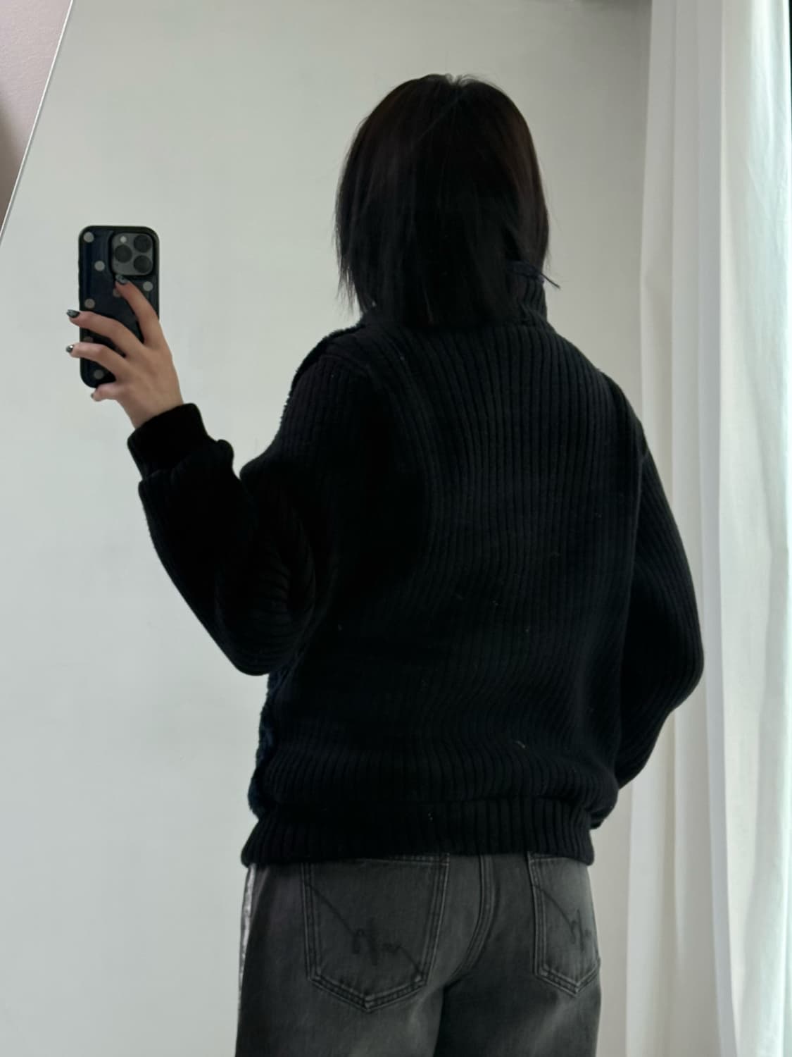 디스퀘어드2 니트 퍼 자켓 상품이미지5