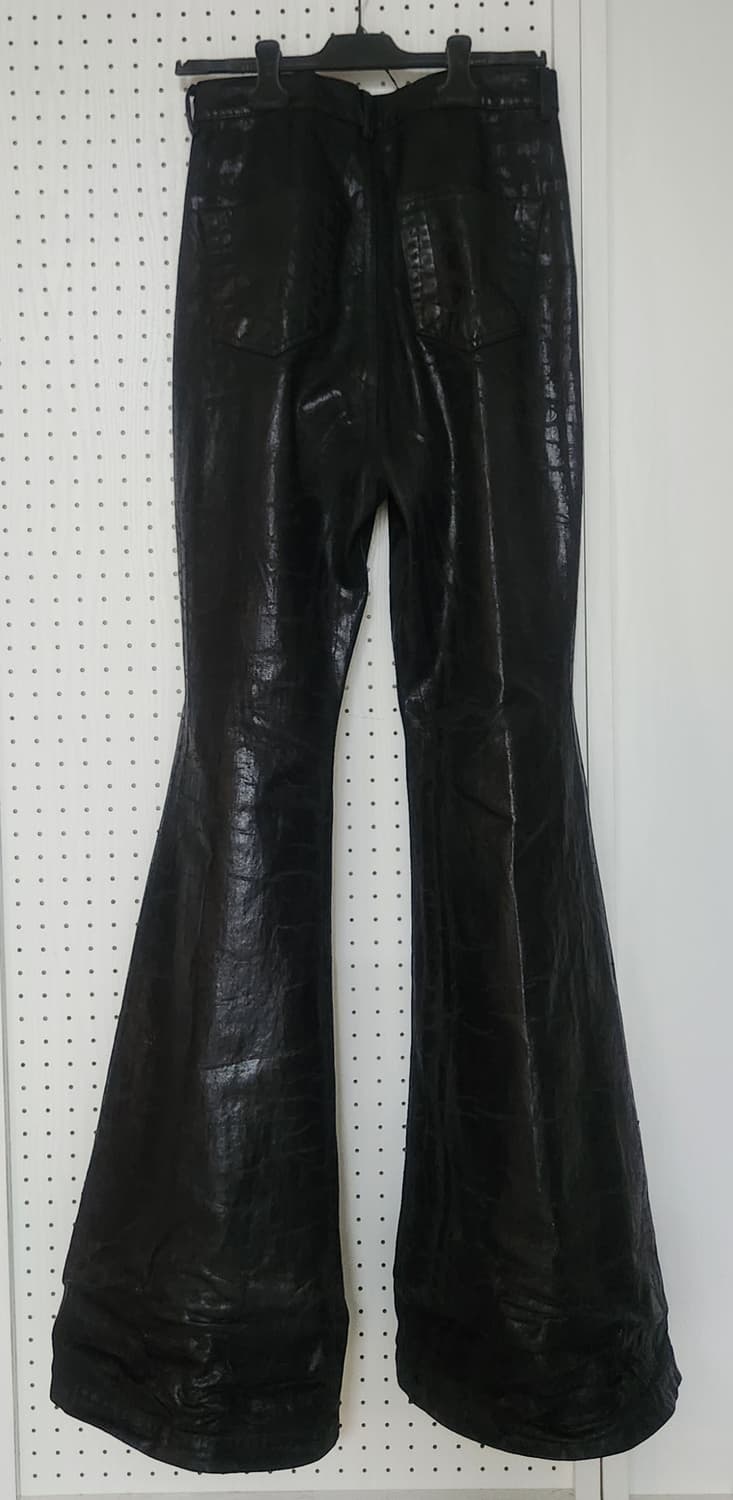 릭오웬스 FW25 런웨이 블랙 메가크러스트 볼란 30사이즈 상품이미지8