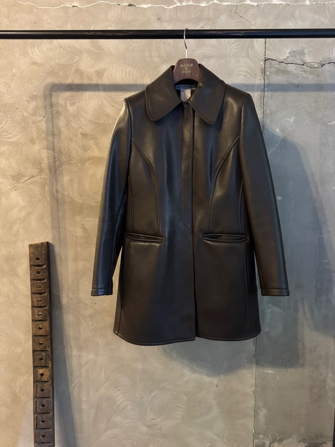 엠포리오 아르마니 그레인레더 코트 55~66 상품이미지9