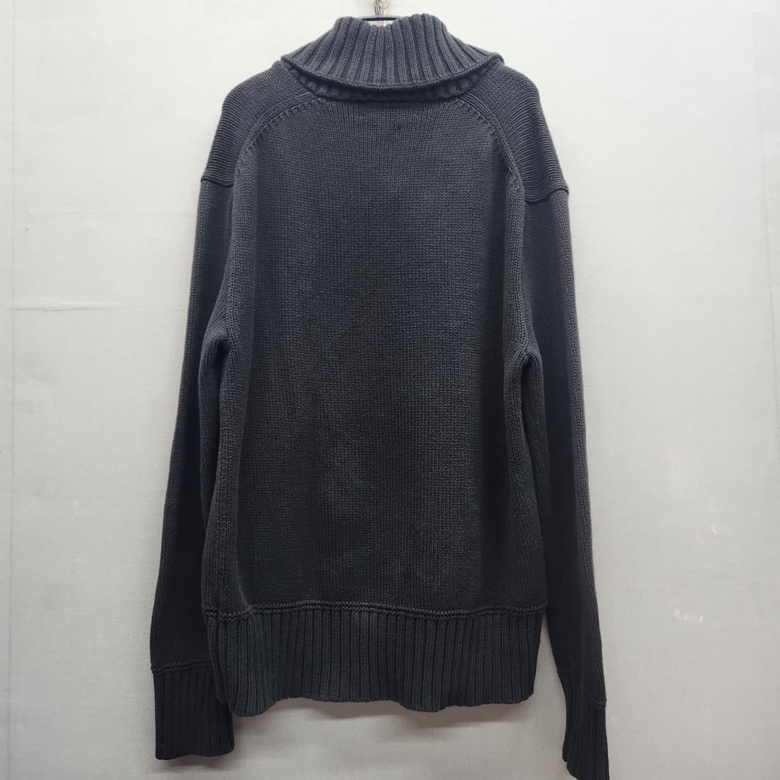 폴로랄프로렌 화이트포니 코튼 숄카라 니트M(L) 상품이미지4