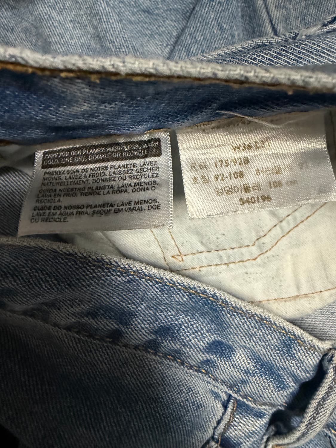 리바이스 550 중청 상품이미지5