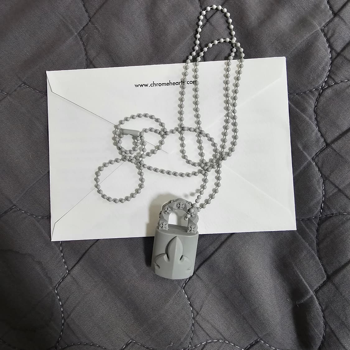 크롬하츠 실리크롬 자물쇠 그레이 싸게 팝니다. 상품이미지2