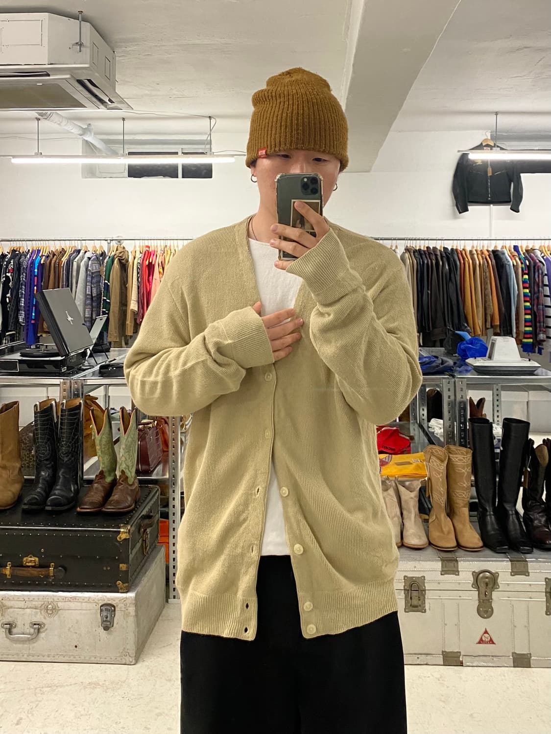 90s DOCKERS by levi's cardigan 다커스 리바이스 상품이미지1