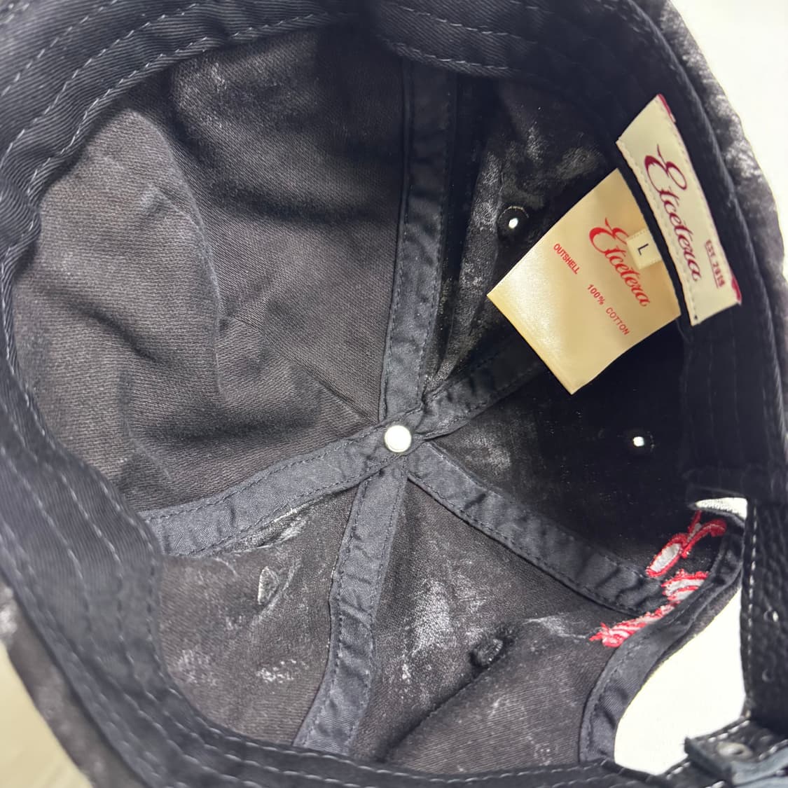 ETCE NEW VISION 워싱 볼캡 상품이미지5