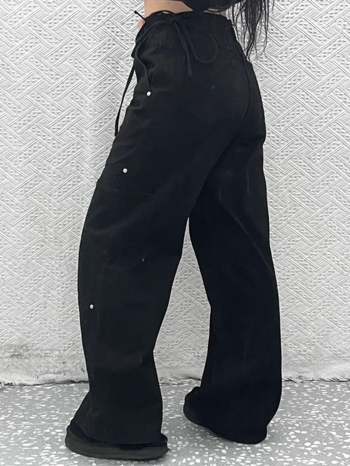 다이애그널 러블리힙 리본스트랩 카고팬츠 M C08829 상품이미지2