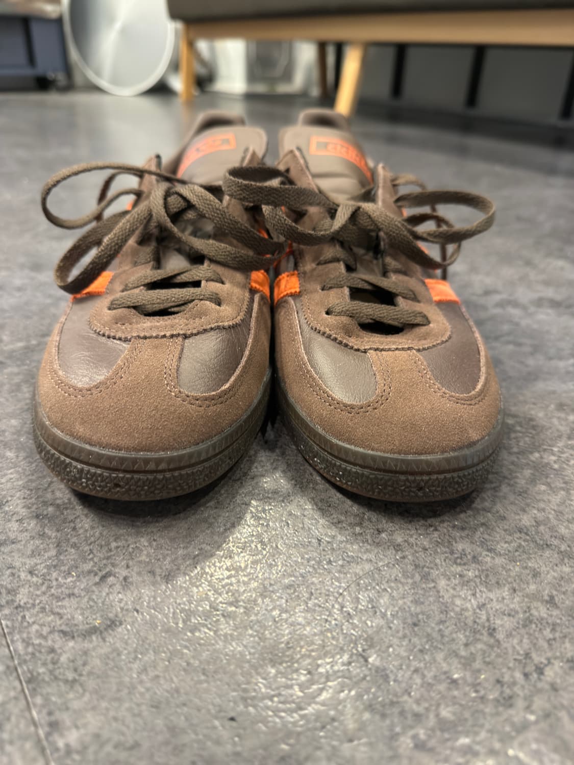 아디다스 스페지알 핸드볼 브라운 컬리지에이트 오렌지 270 상품이미지2