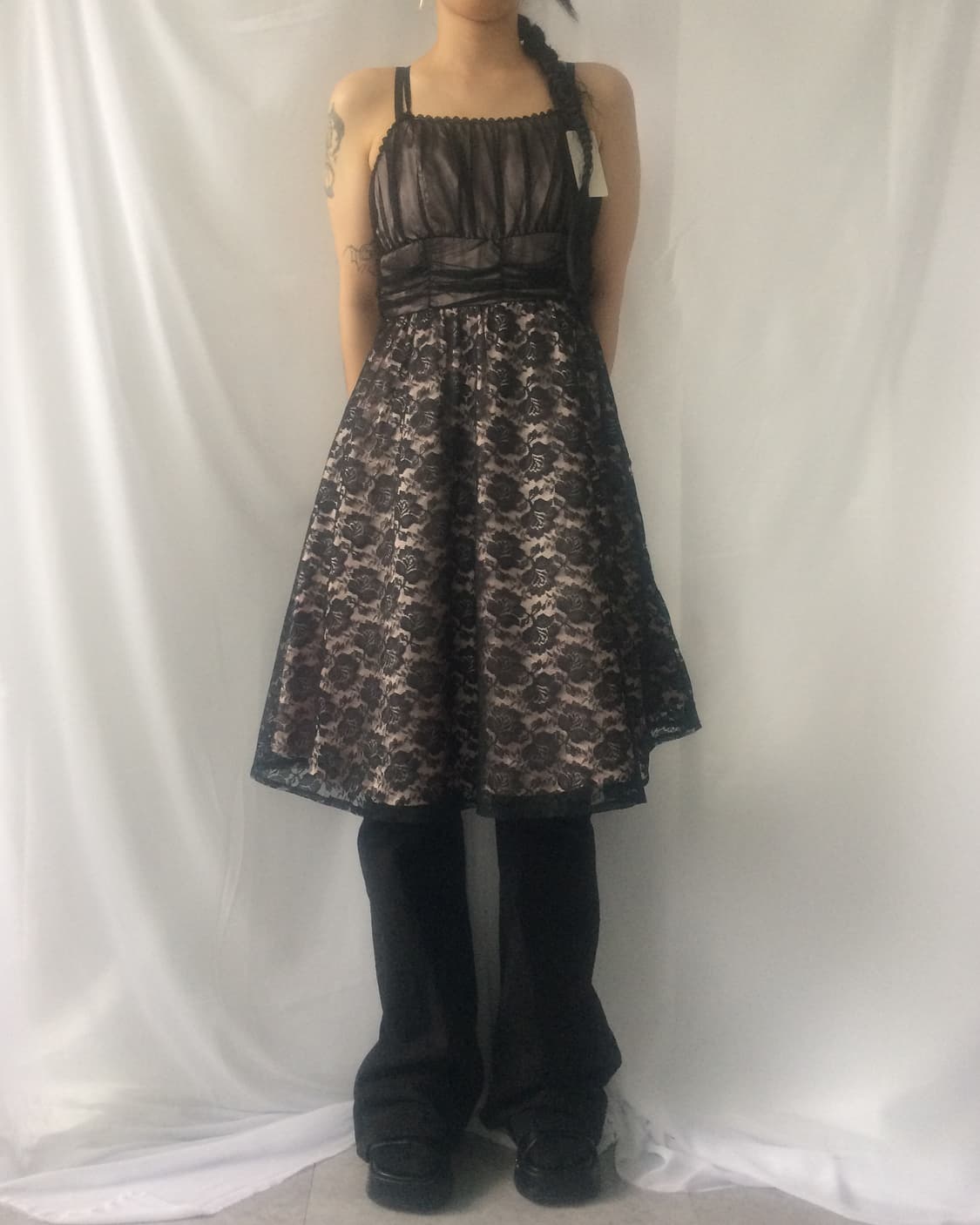 Lace sleeveless onepiece 상품이미지7