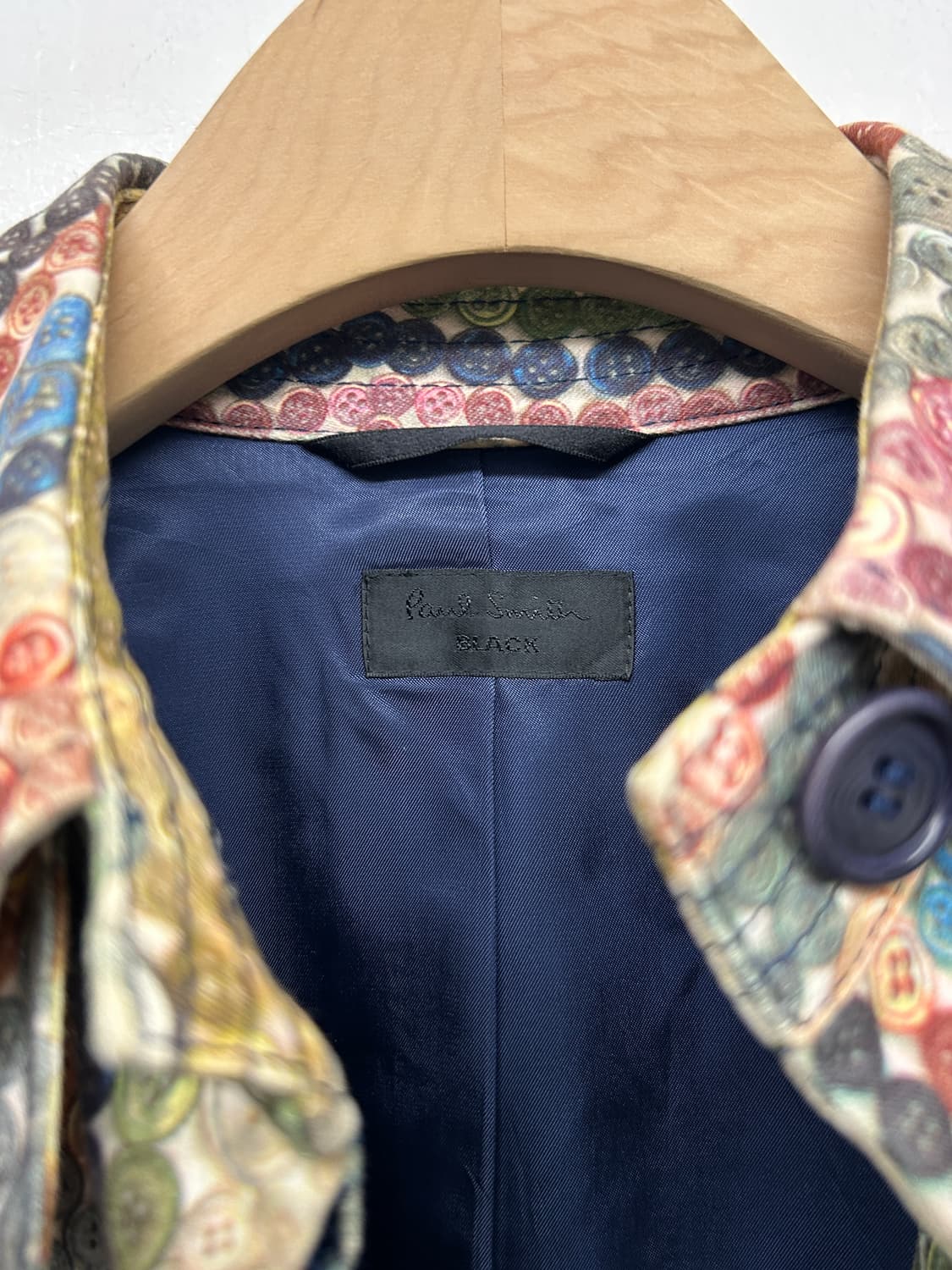 폴스미스 버튼 패턴 반코트 상품이미지3