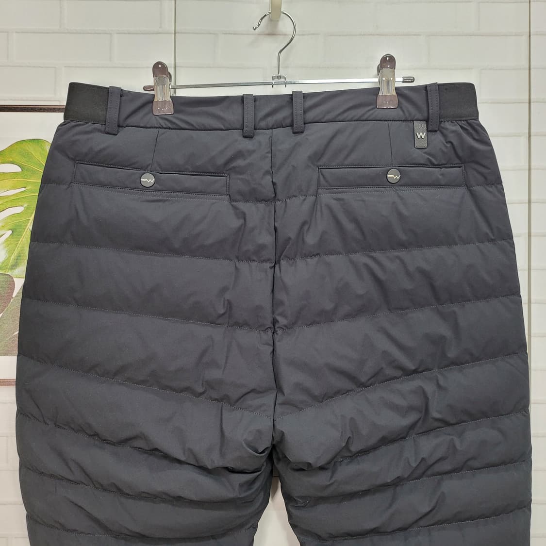 와이드앵글 다운 패딩 조거 팬츠 바지 36사이즈 새상품급 상품이미지6