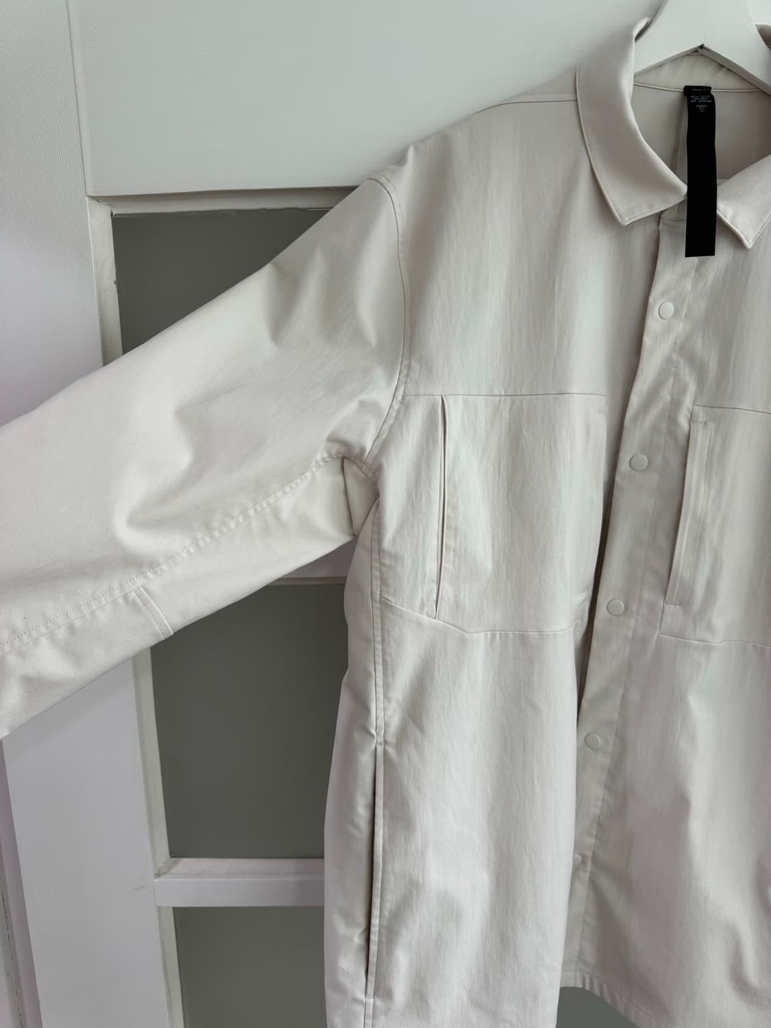 룰루레몬 City Scope 오버셔츠 자켓 XL / 크림베이지 / 얼룩있 상품이미지4