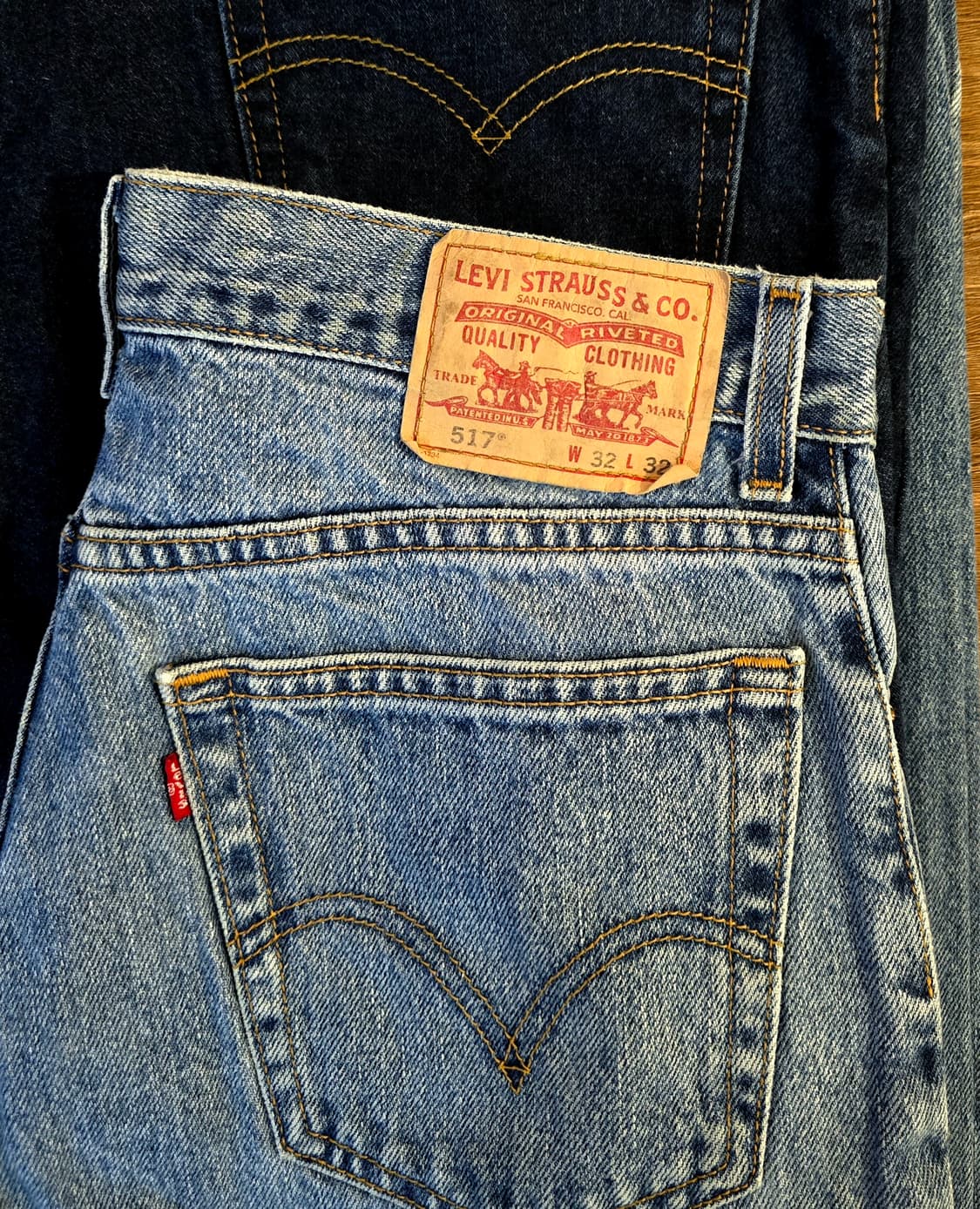 Levis 517 Mexico 라이트 블루 (리바이스 부츠컷) 상품이미지3