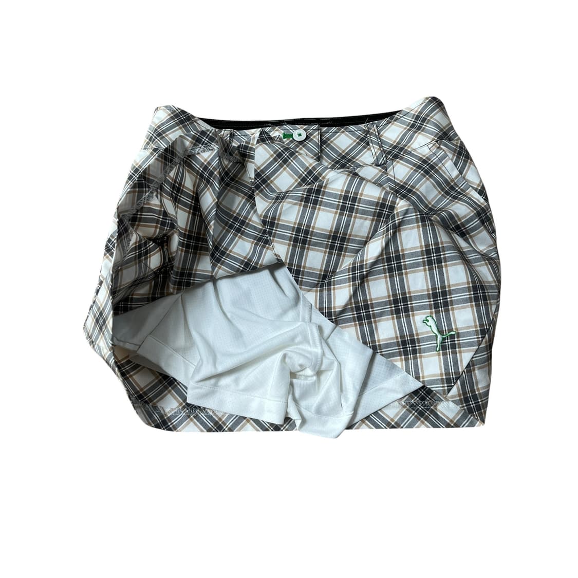 푸마 체크 플리츠 골프 스커트 테니스스커트M 상품이미지4