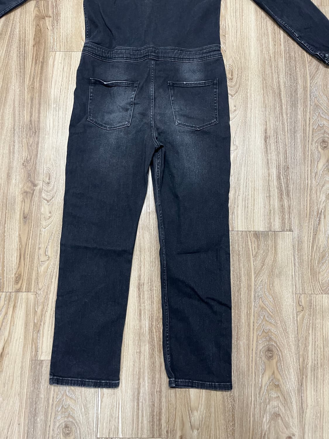 아소스 흑청 데님 점프수트  상품이미지9